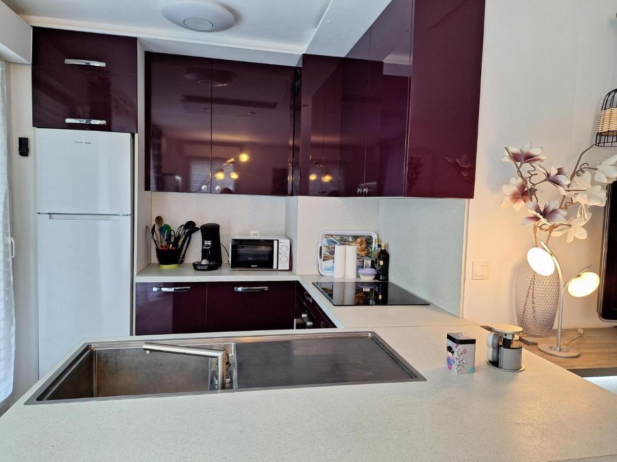 Charmant Appartement Residentiel Avec Terrasse, Jardin Privatif Et Piscine A Cannes Exteriör bild