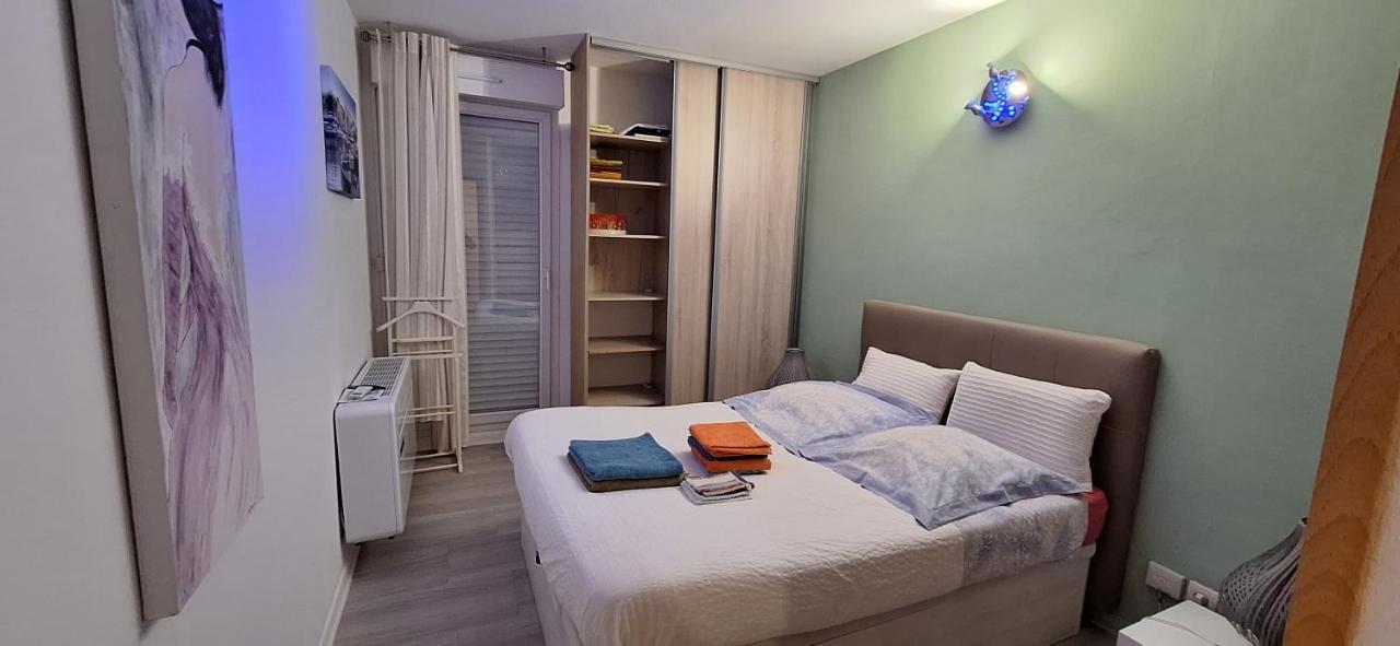 Charmant Appartement Residentiel Avec Terrasse, Jardin Privatif Et Piscine A Cannes Exteriör bild