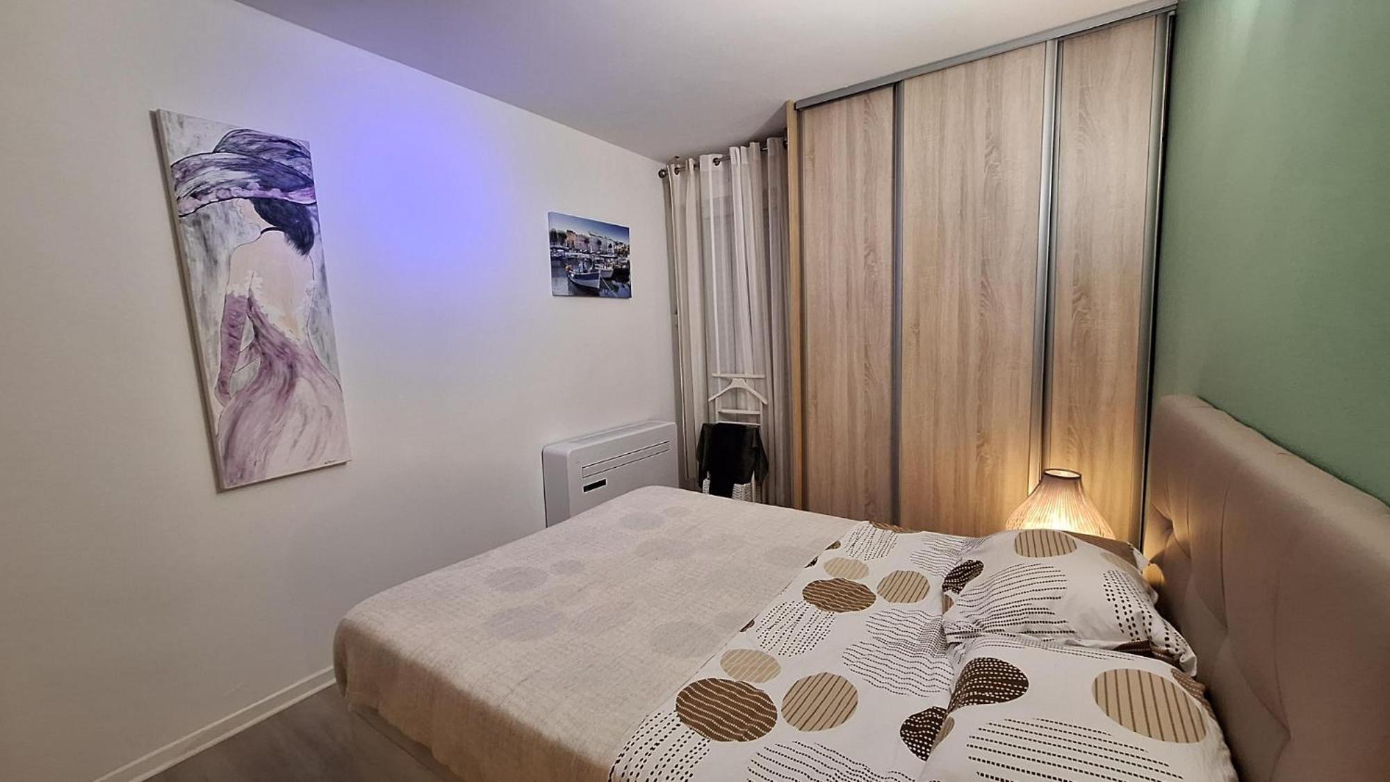 Charmant Appartement Residentiel Avec Terrasse, Jardin Privatif Et Piscine A Cannes Exteriör bild